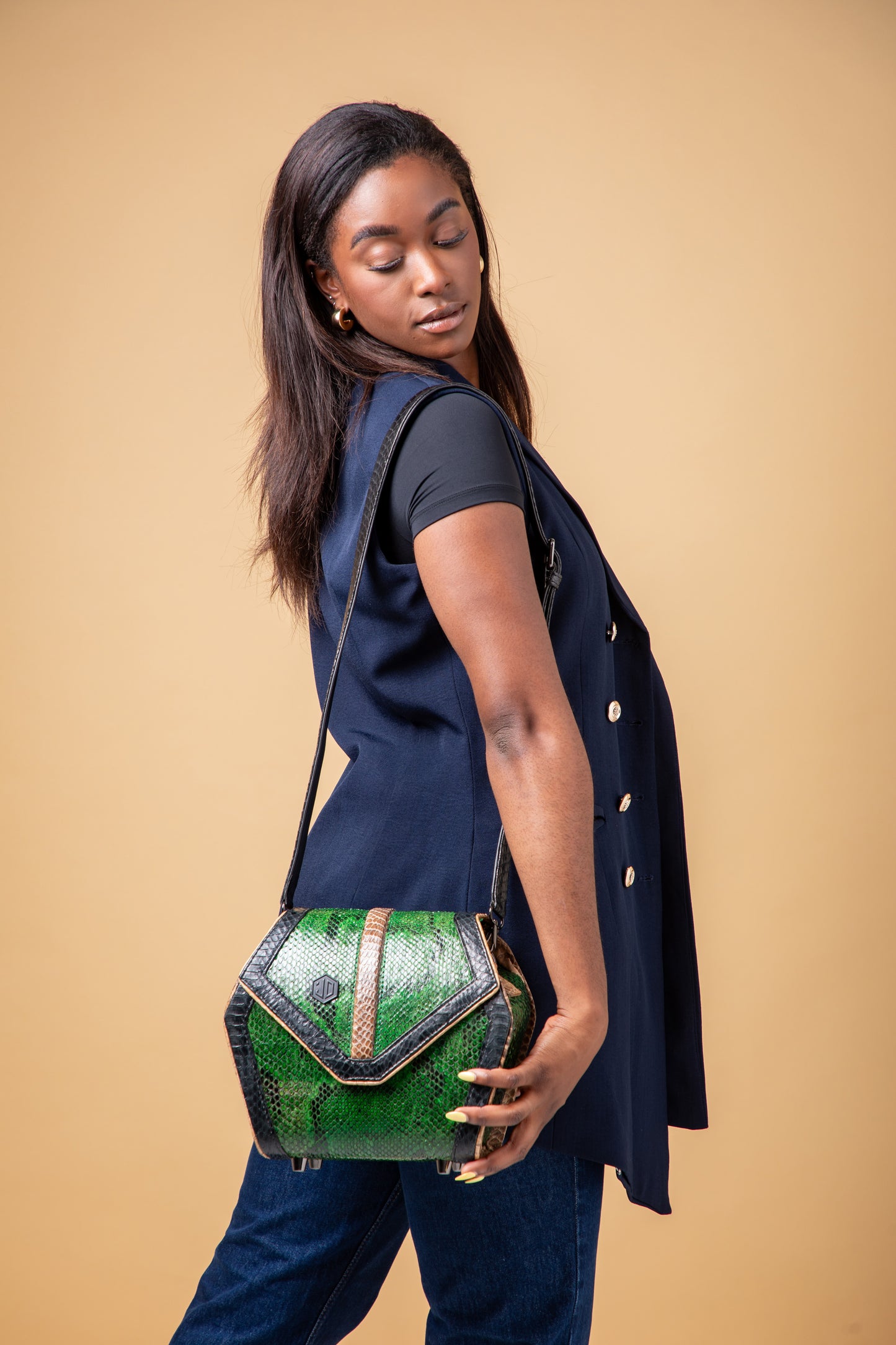 MOFẸ́ Saddle Bag - Green