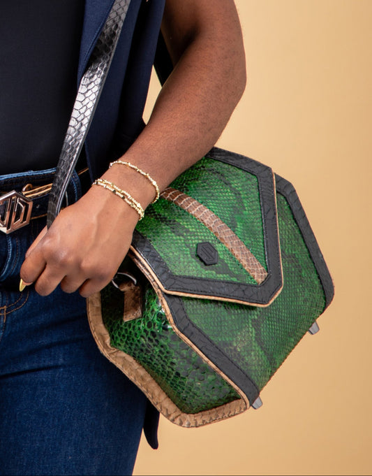 MOFẸ́ Saddle Bag - Green